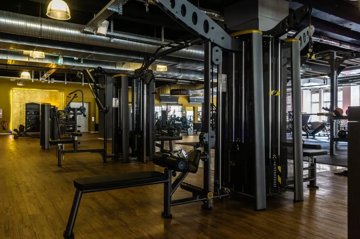 Trainingsfläche im Limitless Studio Buer